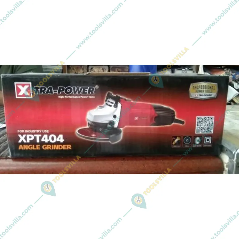 Xtra Power 100 mm 650 Watt Angle Grinder with Accessories, 11000 RPM (XPT 404) 