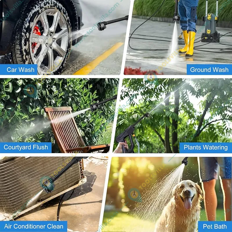 Xtra Power 130 Bar 1800 W High Pressure Washer, 8 LPM Flow Rate (XP-PW-571)