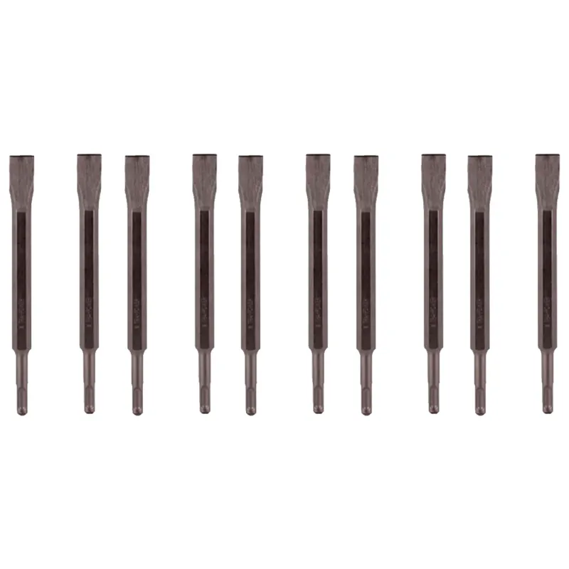 Xtra Power 14x250 mm SDS Plus Flat Chisel Set (Pack Of 10)