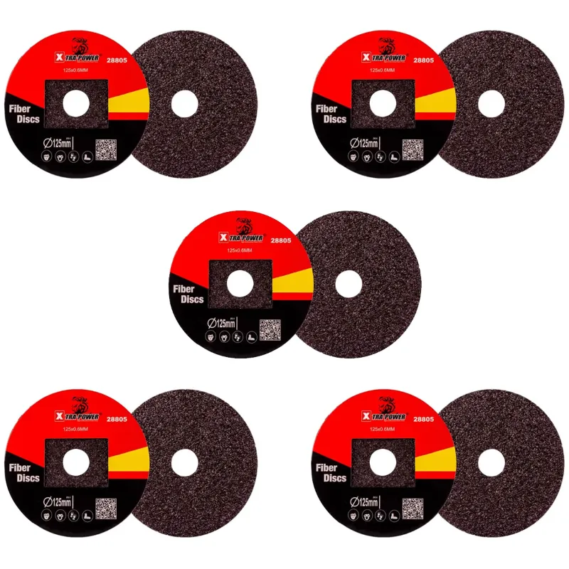 Xtra Power 5 inch (0.60 mm) Fiber Disc for Cutting and Grinding