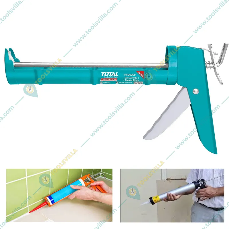 Total THT21809 Caulking Gun for Heavy Duty Applications - Pack of 2