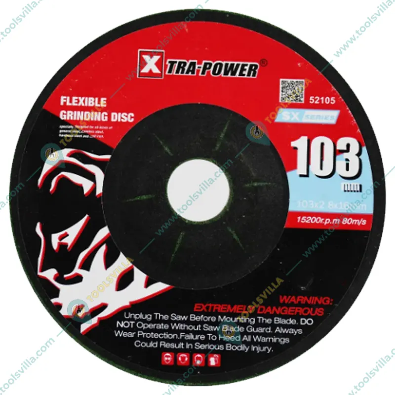 Xtra Power 100mm (4") WA Grinding Wheel For Grinding & Cutting On Metal Work - Pack Of 20