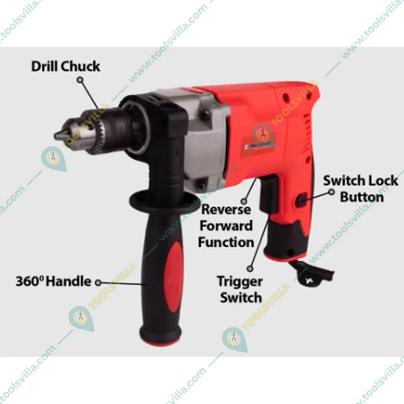Xtra Power 13mm Impact Drill 1800 RPM, 650 Watt (XPT 422)