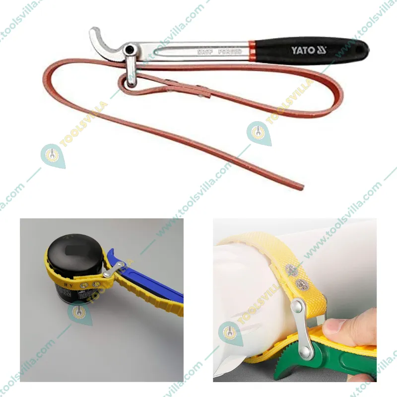 Yato Belt Oil Wrench 100-200mm (YT-0825)