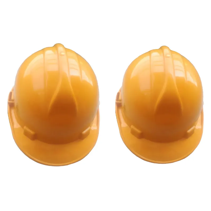 Heavy Duty 2 Pcs Premium Quality Plastic ISI Marked Construction Helmet