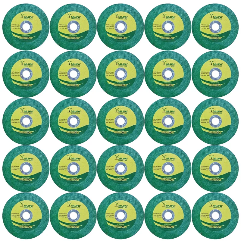Yuri Greenline 4-inch (105 X 1 X 16 mm) Cut-Off Wheel - Pack of 25