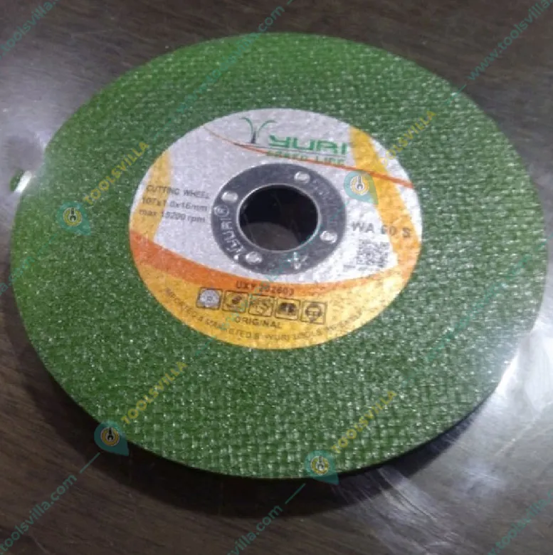 Yuri Greenline 4-inch (105 X 1 X 16 mm) Cut-Off Wheel - Pack of 25