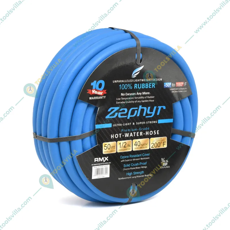 Zephyr 13mm x 50m Rubber Air Hose without Fittings (ZA1350WF)