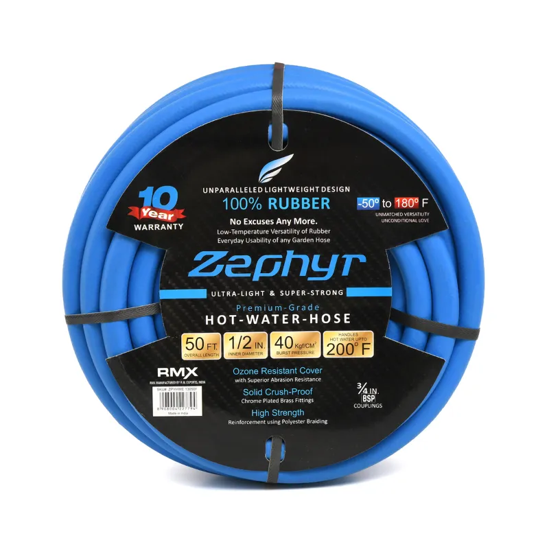 Zephyr 13mm x 50m Rubber Air Hose without Fittings (ZA1350WF)
