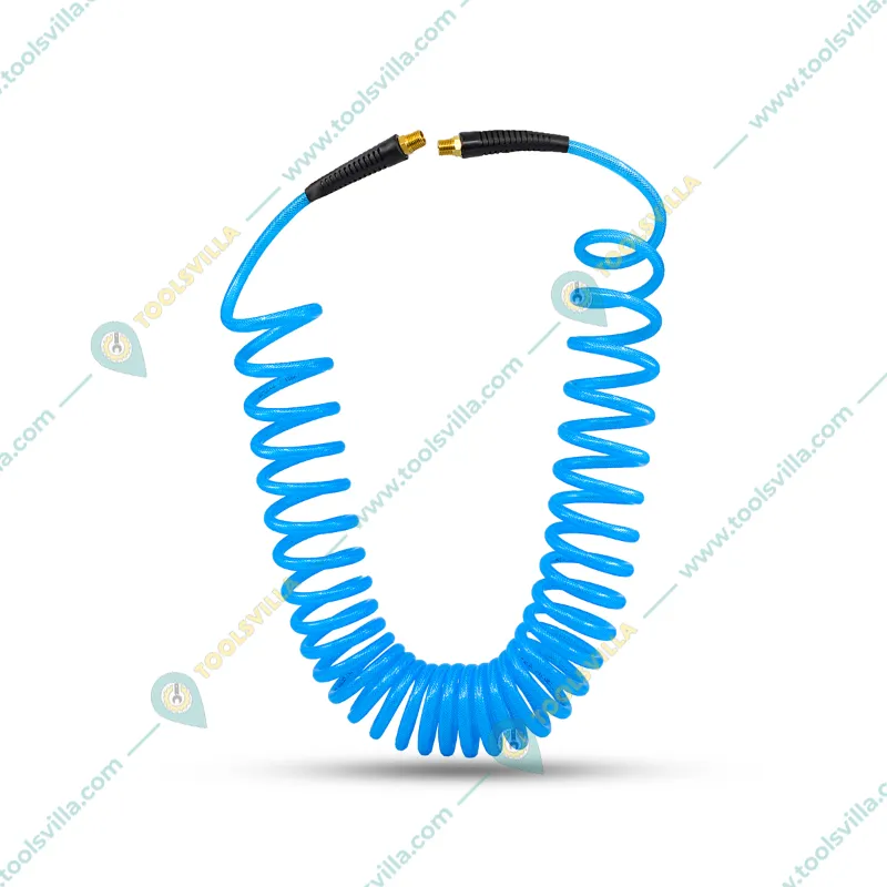 Zephyr Avagard 6mm x 8m PU Braided Recoil Air Hose with Fittings (ZABR0608)