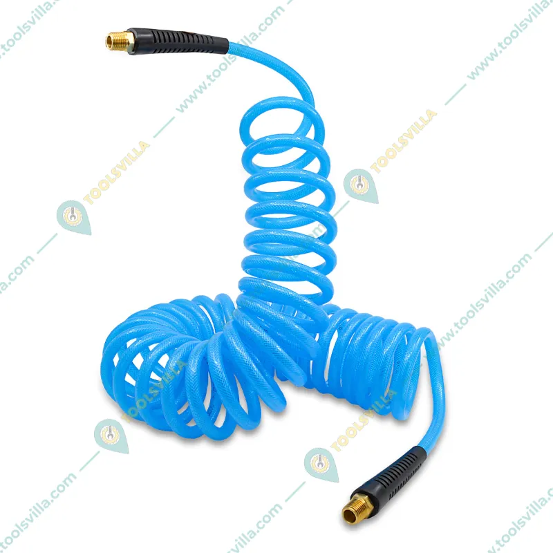 Zephyr Avagard 6mm x 8m PU Braided Recoil Air Hose with Fittings (ZABR0608)