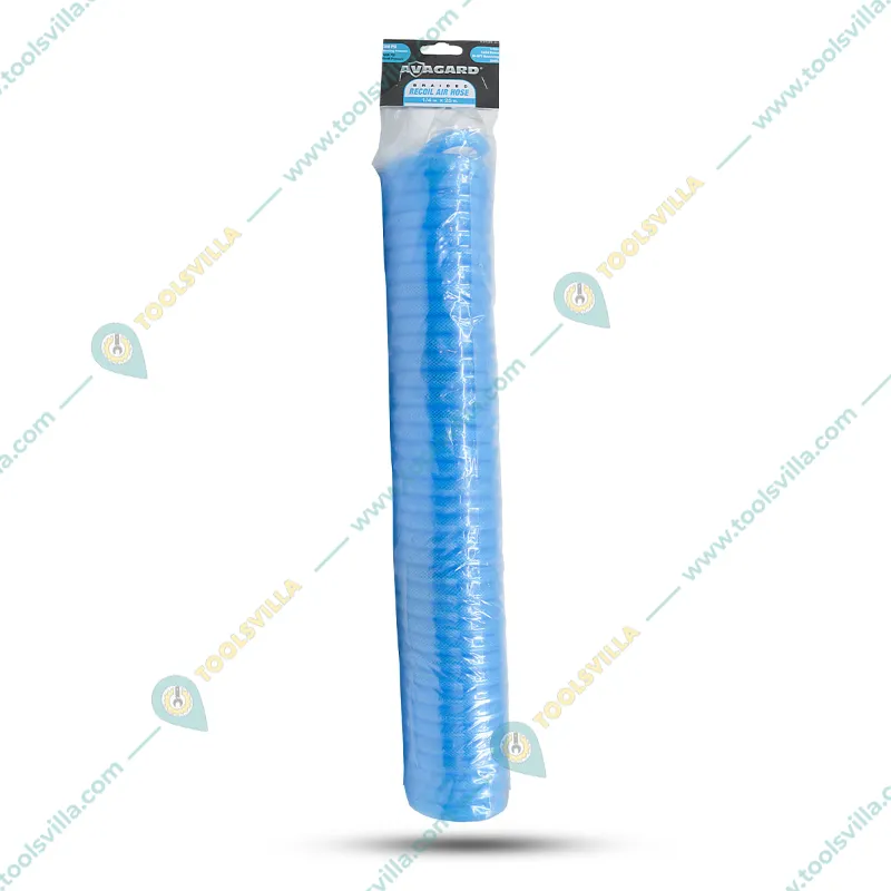 Zephyr Avagard 6mm x 8m PU Braided Recoil Air Hose with Fittings (ZABR0608)