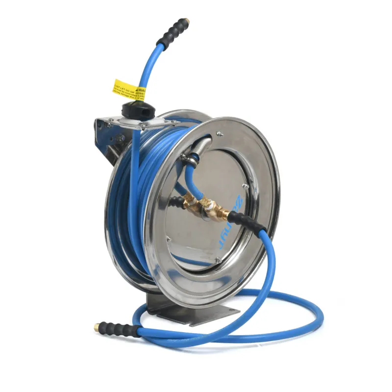 Zephyr 10mm x 15m Auto-Retractable Air Hose Reels Stainless Steel 304 (ZAR1015SS)