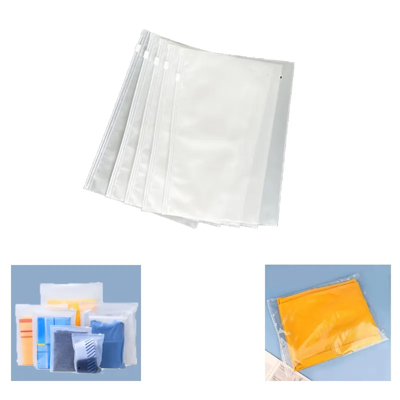 POCHEON® 25x35cm Clear Resealable Polyester Zipper Bags 