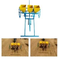 Made in India AV-6A Manual Operated Seed Drill, Triple Row
