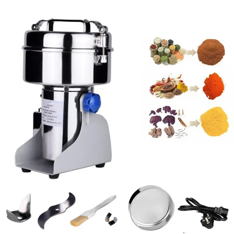 Commercial 2Kg Electric Dry Masala & Herbs Spices Grinder 4000W