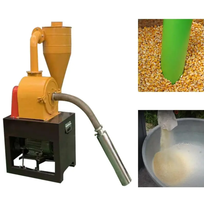 Annapurna Heavy Duty Suction Type Pulverizer with 4 HP Motor, 40 Kg/hr