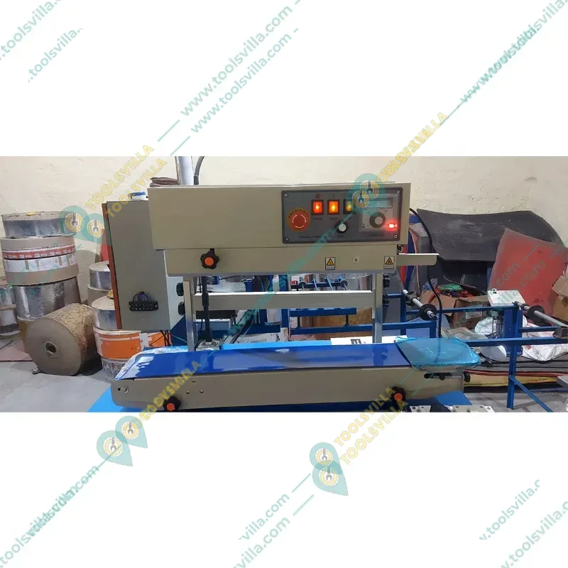 Universal Seal Continuous Band Sealer (MS Body Vertical) with the Complete Service Kit