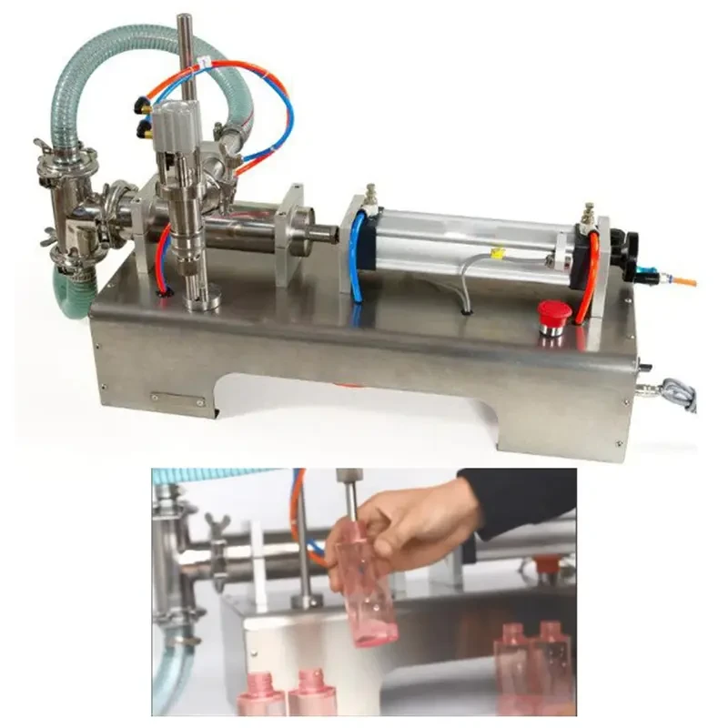 Worship Packaging Single Nozzle Liquid Filling Machine 100-1000 ml, Semi-Automatic